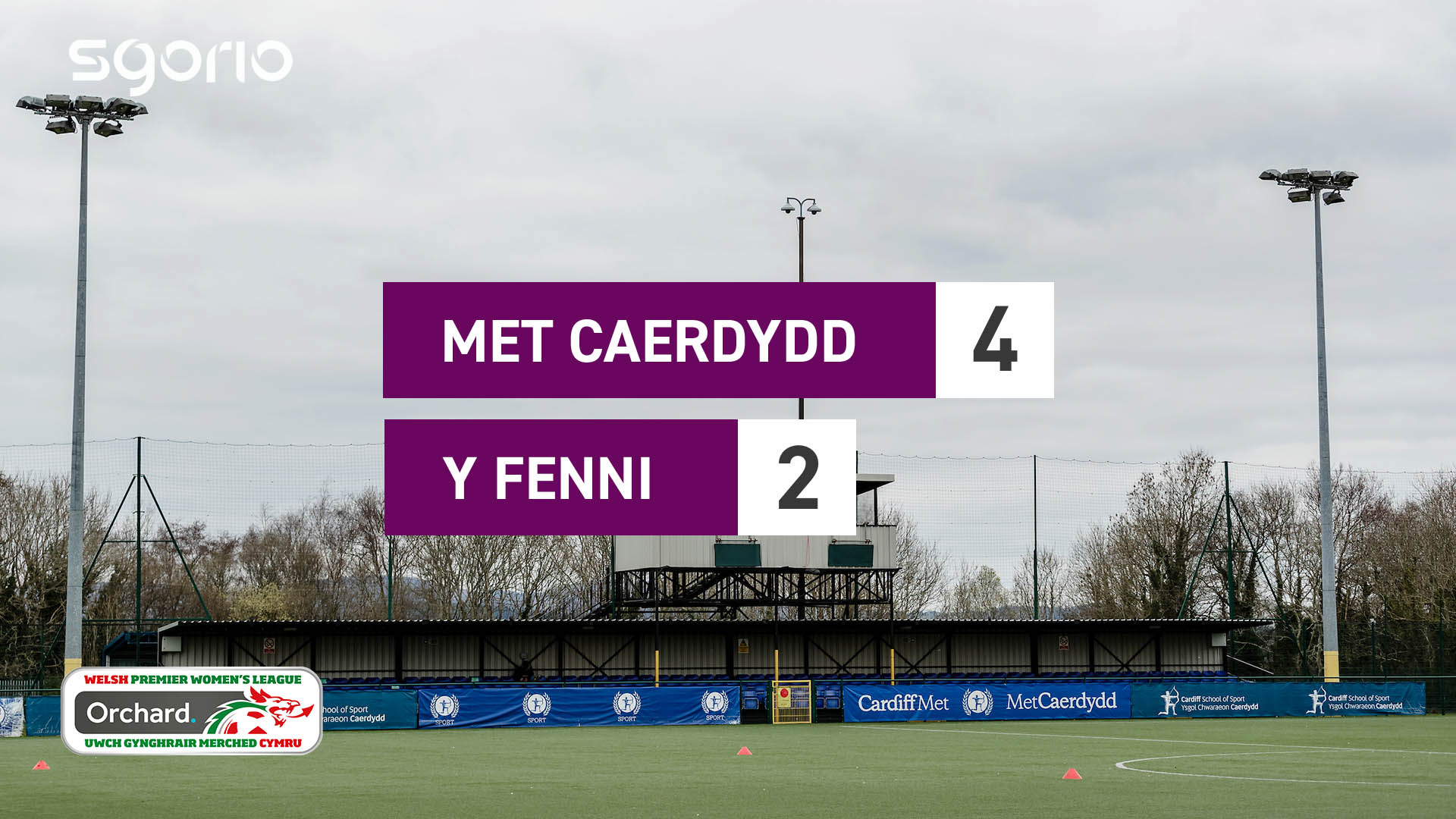 Merched Met Caerdydd 4-2 Y Fenni