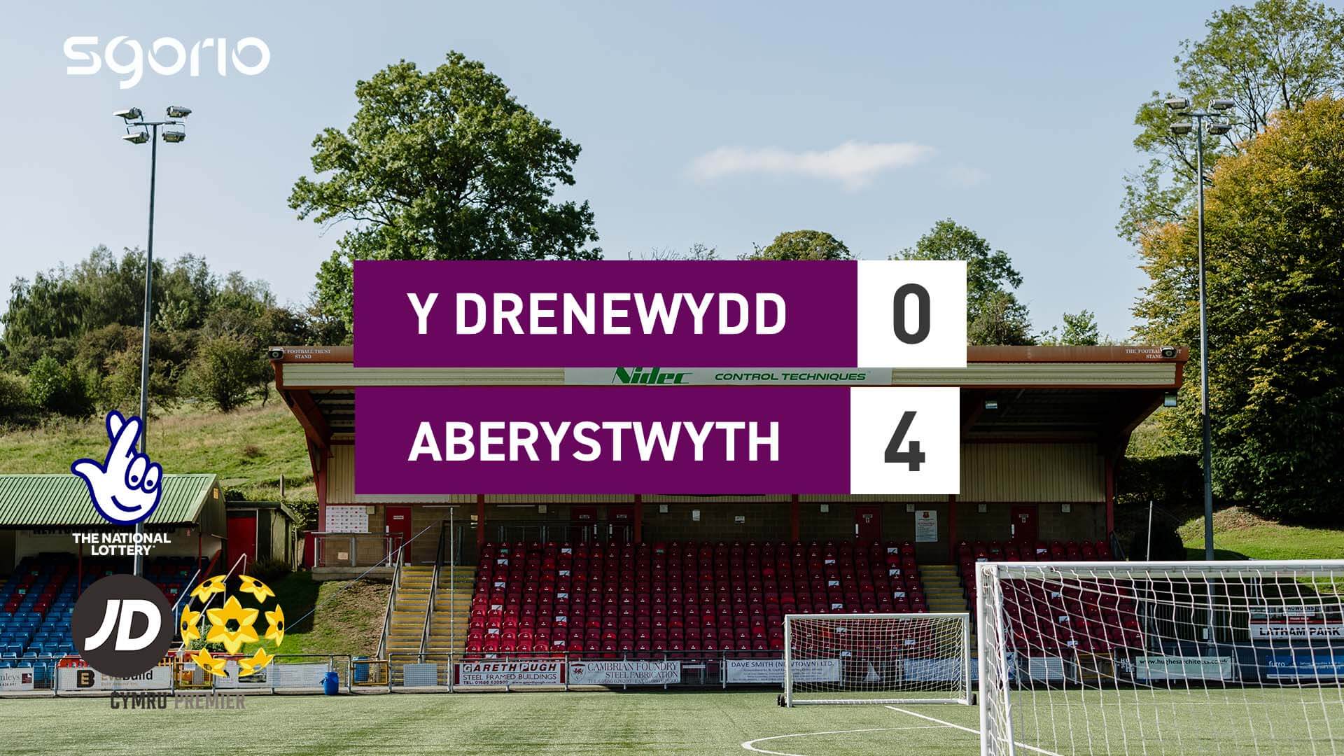 Y Drenewydd 0-4 Aberystwyth