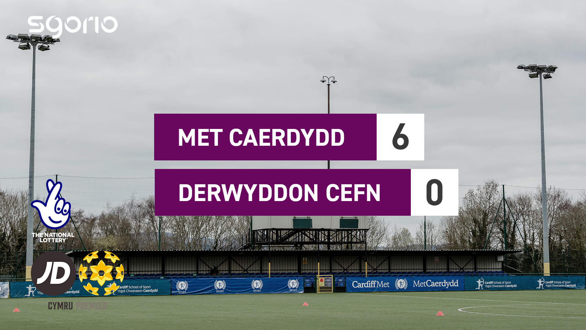 Met Caerdydd 6-0 Derwyddon Cefn