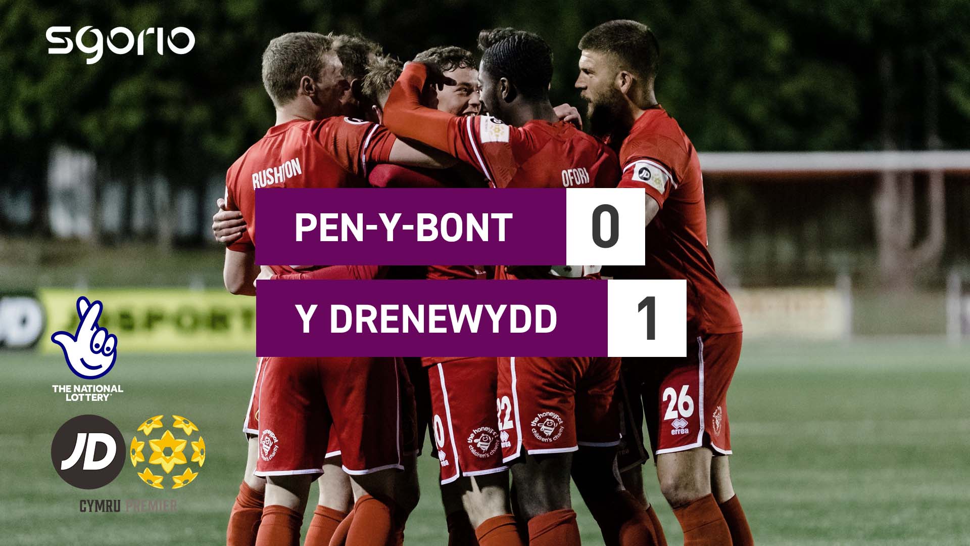 Pen-y-bont 0-1 Y Drenewydd
