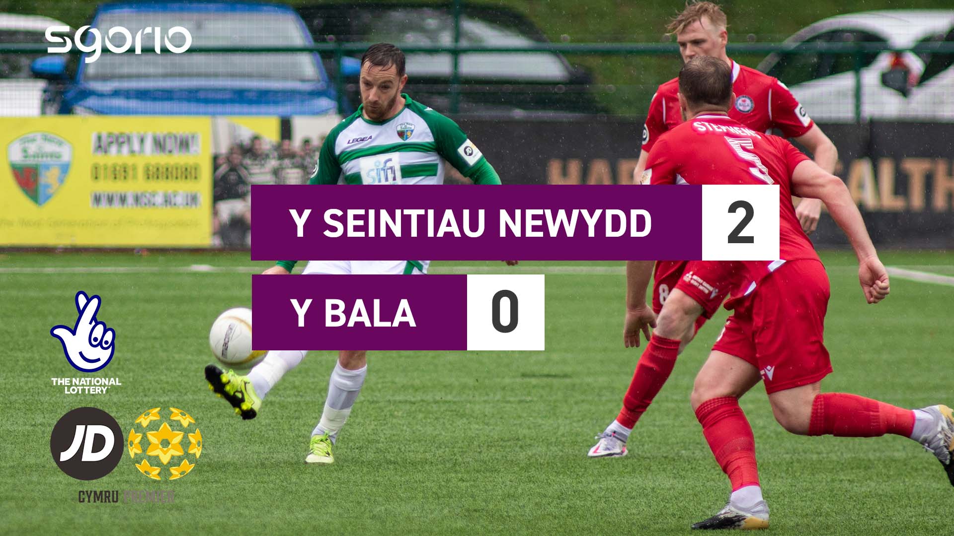 Y Seintiau Newydd 2-0 Y Bala