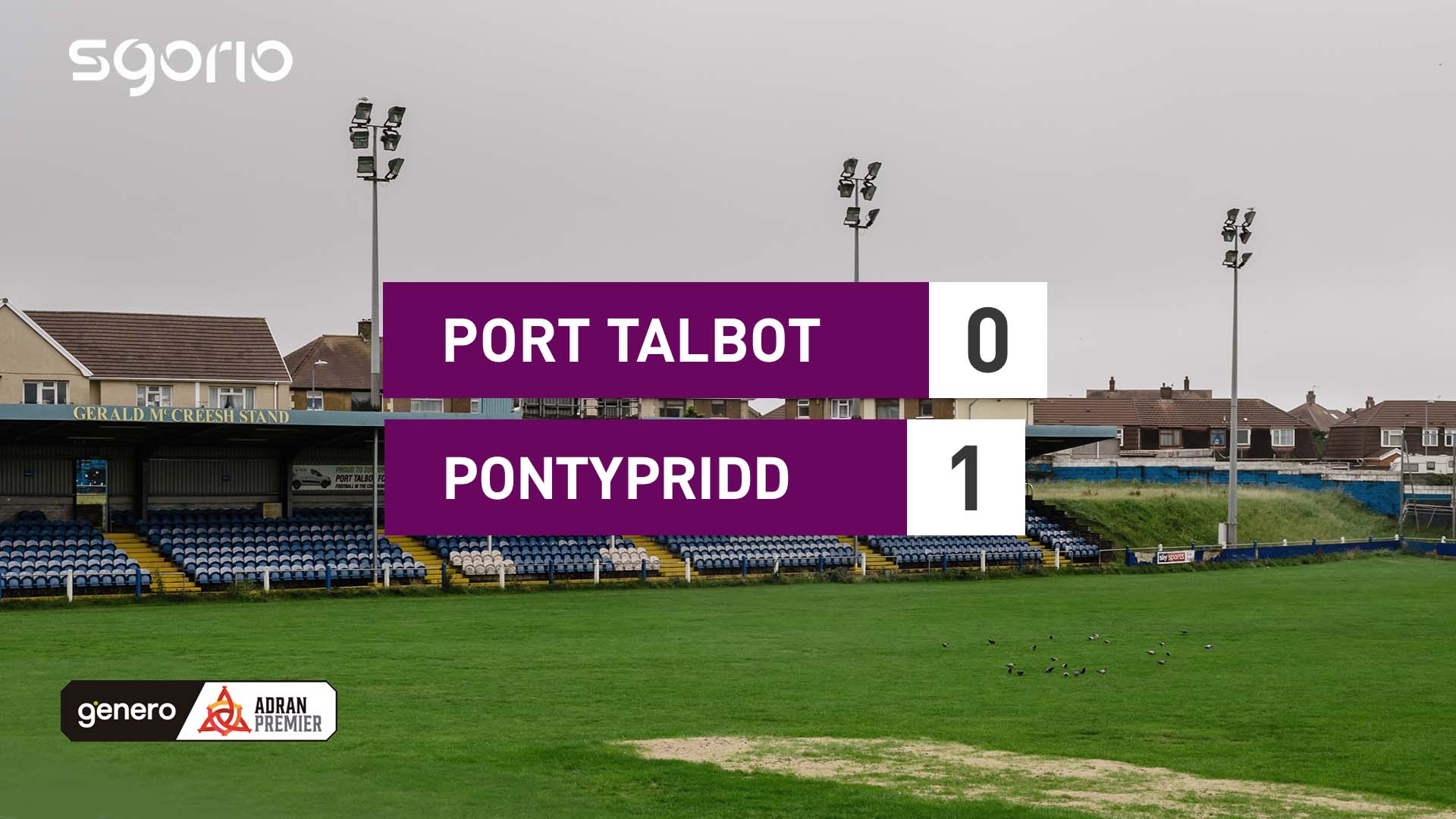 Port Talbot 0-1 Pontypridd