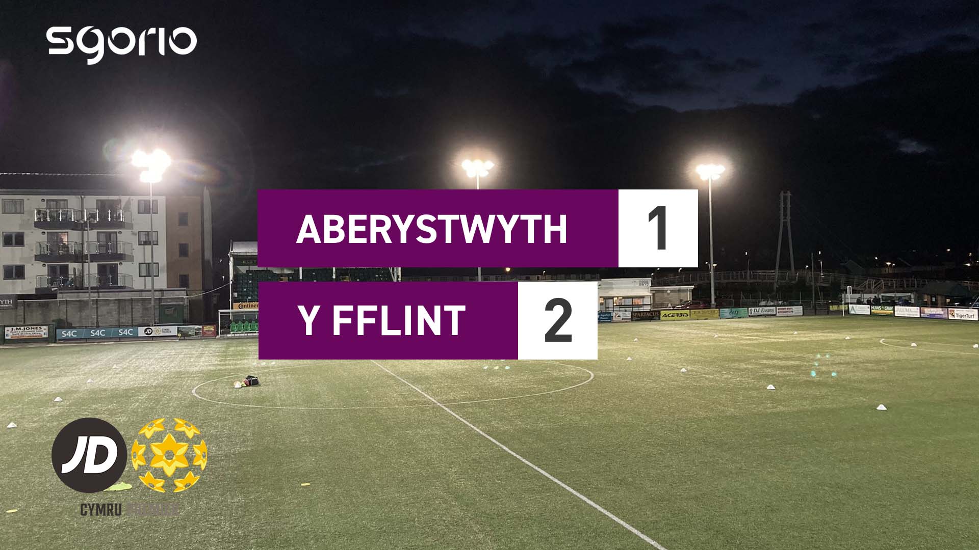 Aberystwyth 1-2 Y Fflint