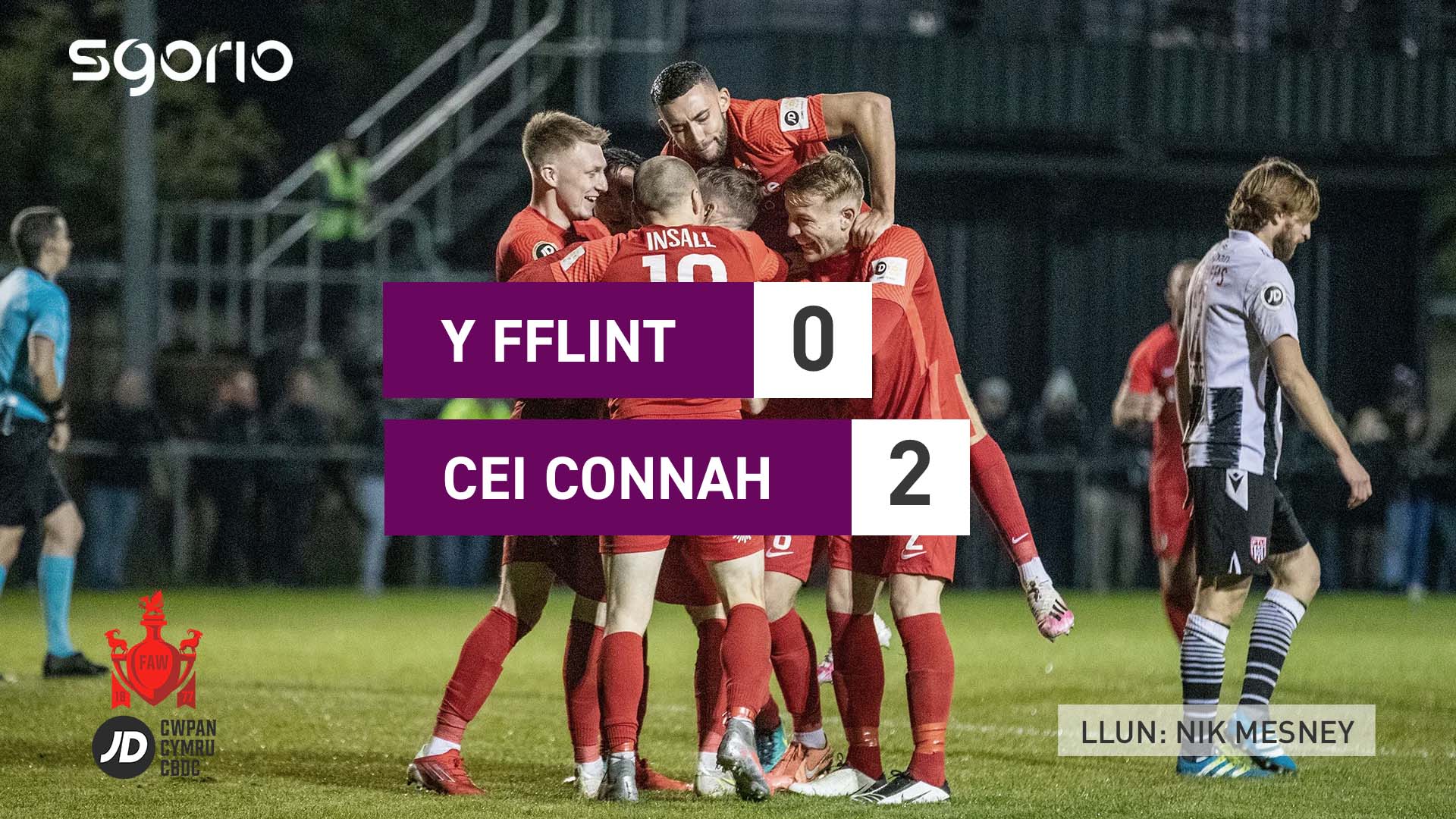 Flint Town United 0-2 Connah’s Quay