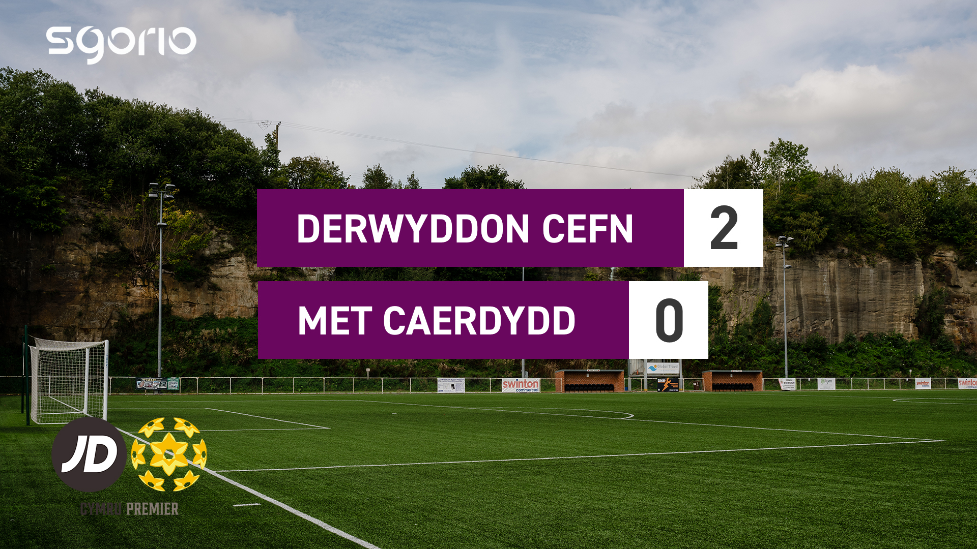 Derwyddon Cefn 2-0 Met Caerdydd