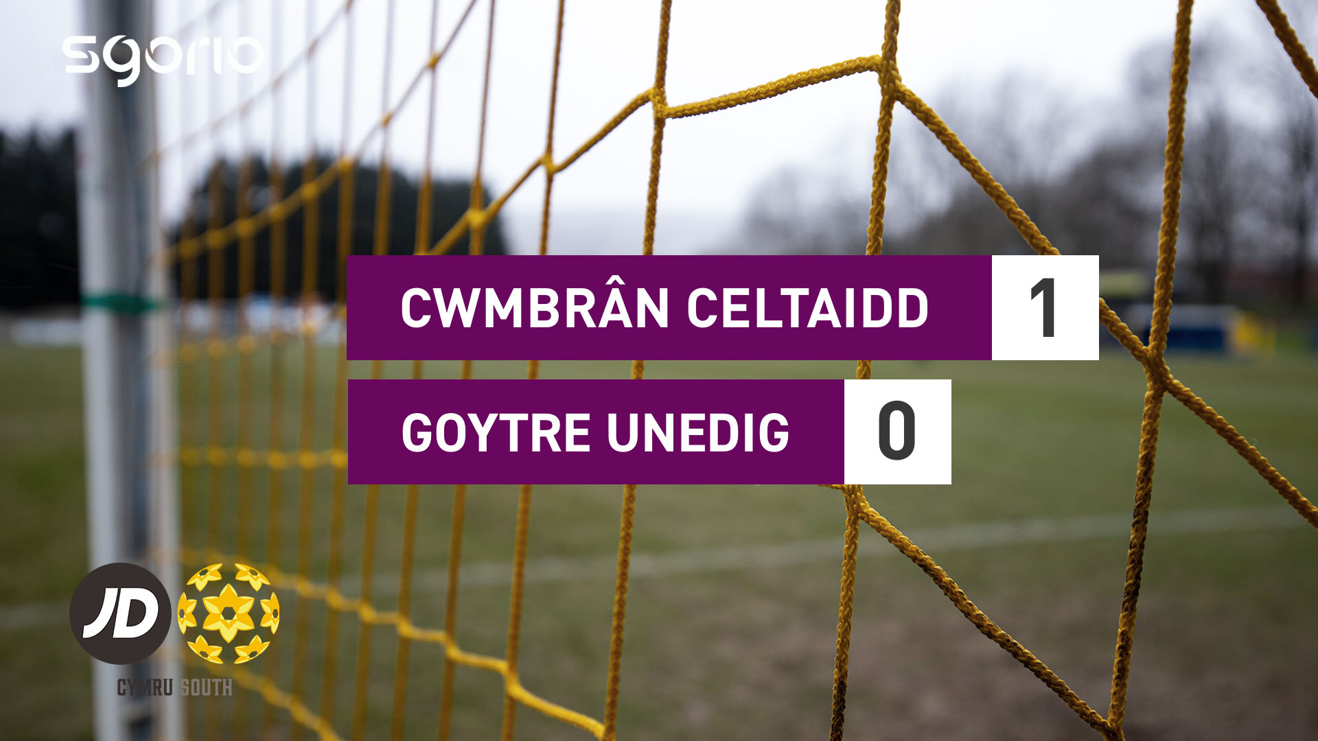 Cwmbrân Celtaidd 1-0 Goytre Unedig