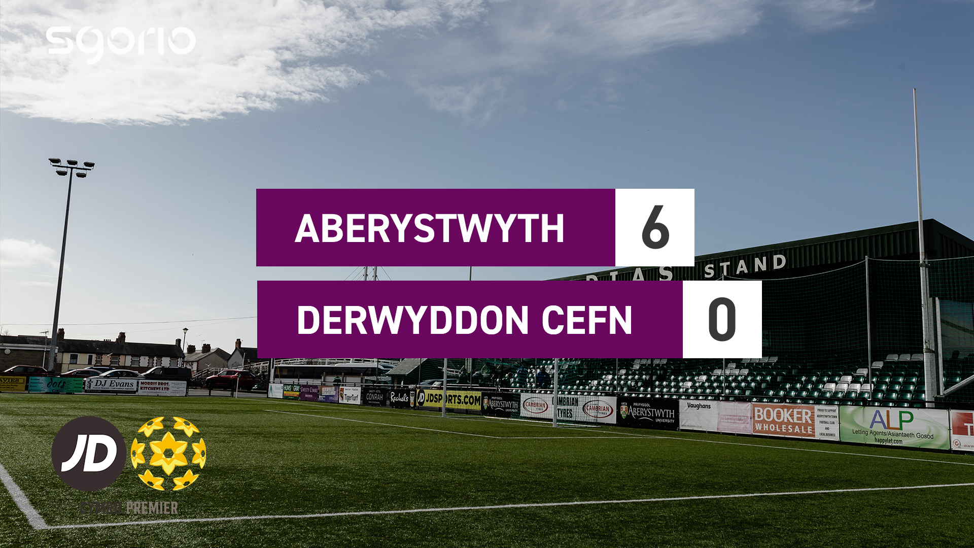 Aberystwyth 6-0 Derwyddon Cefn