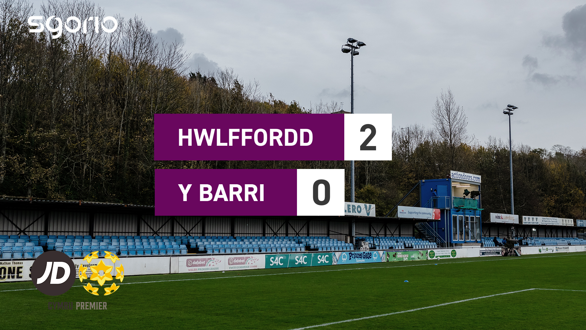 Hwlffordd 2-0 Y Barri