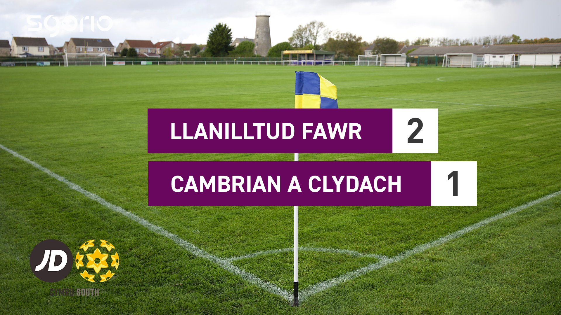 Llantwit Major 2-1 Cambrian & Clydach