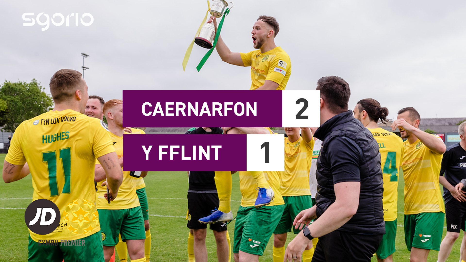 Caernarfon 2-1 Y Fflint