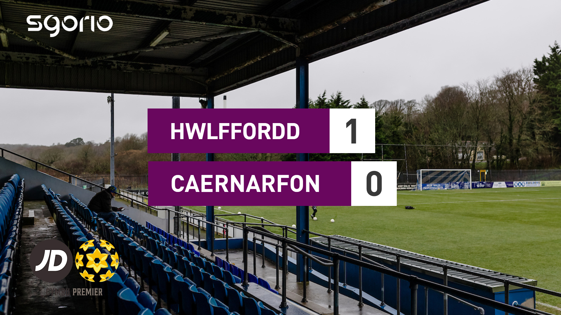 Hwlffordd 1-0 Caernarfon