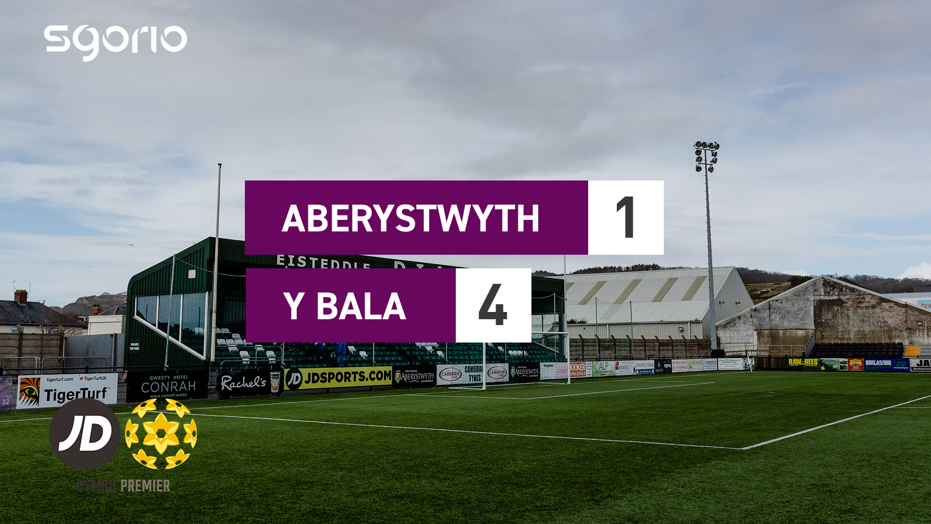 Aberystwyth 1-4 Y Bala