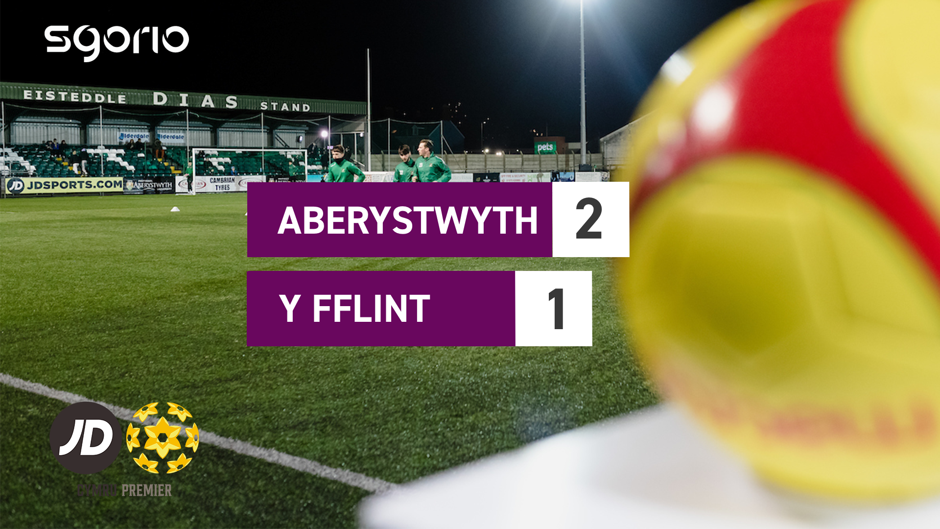 Aberystwyth 2-1 Y Fflint