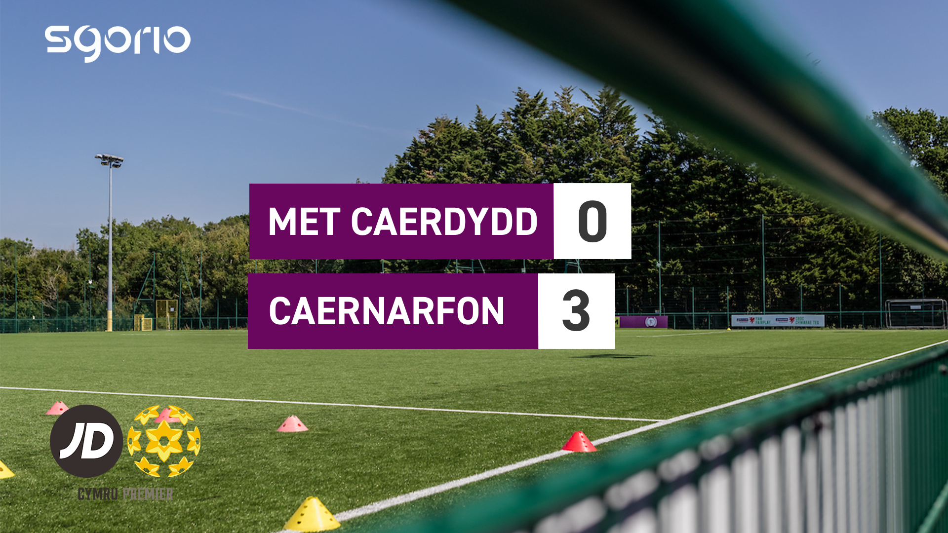 Met Caerdydd 0-3 Caernarfon