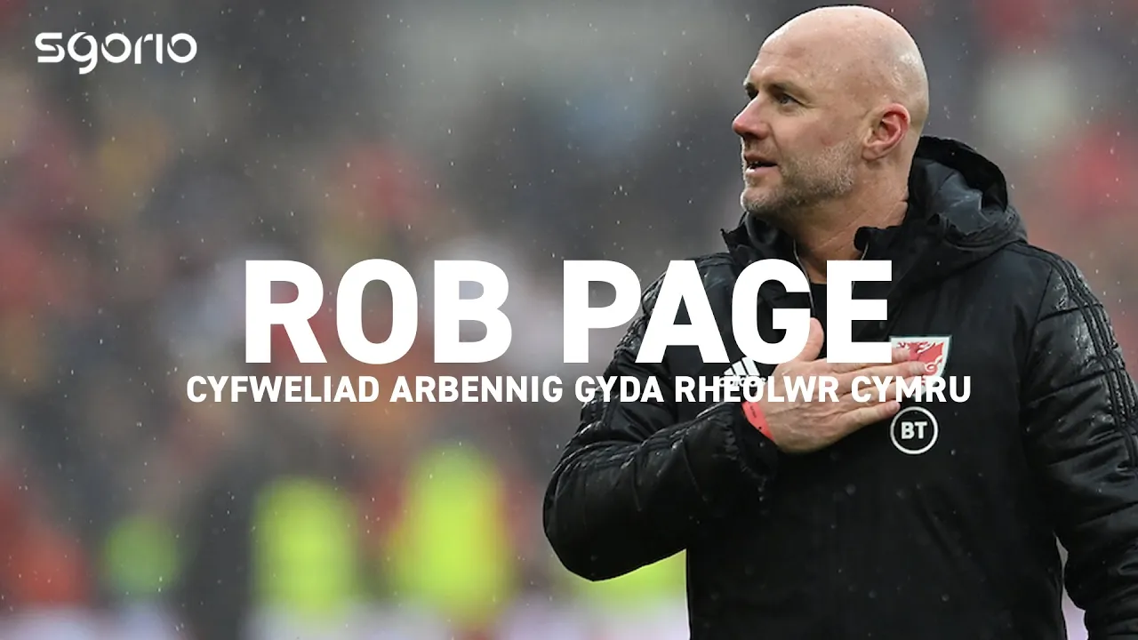 “We let the supporters down” | Robert Page | Cyfweliad Arbennig
